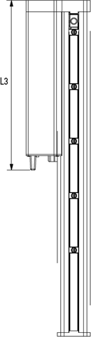 Технические характеристики электропривода Coulisse для вертикальных жалюзи